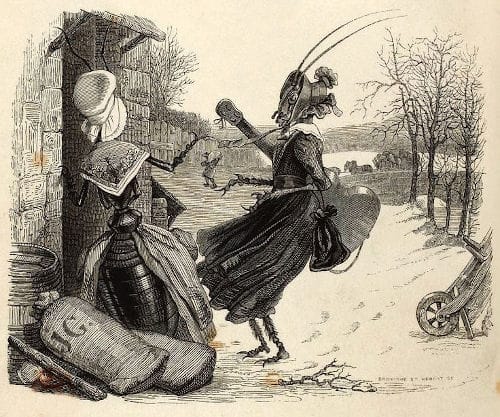 Grandville - La cigale et la fourmi La cigarra y la hormiga, por Grandville. Para las fábulas de Lafontaine